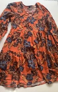 New Old Navy Dress Floral M - Picture 1 of 3