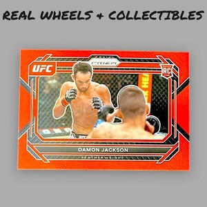 2023 Panini Prizm UFC Damon Jackson RED PRIZM /199 Rookie Card RC 114/199