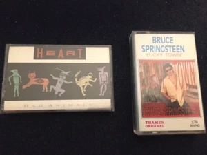 Bruce Springsteen (1992) und Heart (1987) ROCK Music Kassetten - Bild 1 von 2