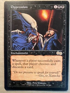 MTG 1x Oppression Urza's Saga Legacy Magic the Gathering Card x1 NM - Picture 1 of 1