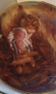 Golden Harvest 1995 Donald Zolan Mini Porcelain Plate Pemberton & Oakes - USA - Picture 1 of 5