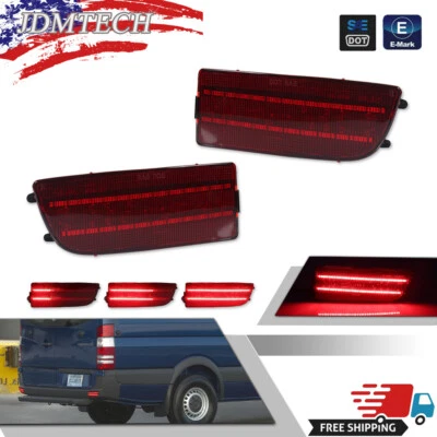 DODGE Sprinter MERCEDES BENZ Freightliner LED Tail Brake Signal Lights 2007-2017 - Image 1 of 4