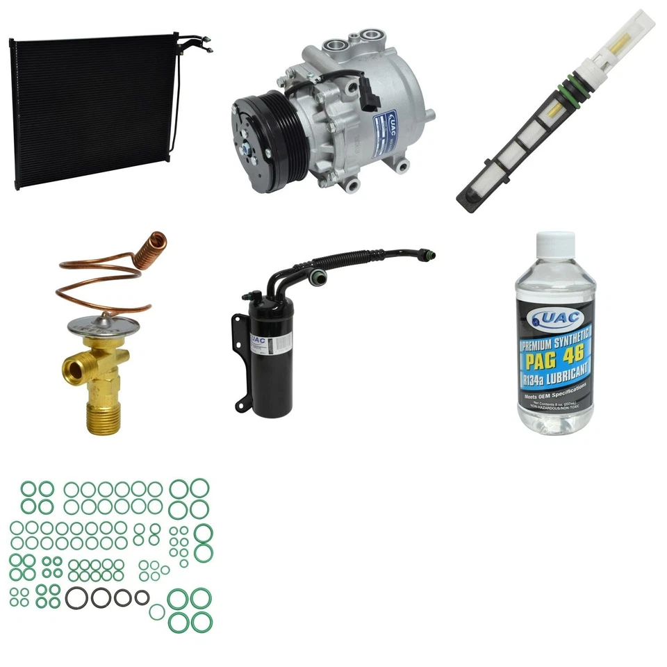 Kit compresor aire acondicionado para Ford E-150 2002-2006 UAC 2003 2004 2005 Foto 1 de 1