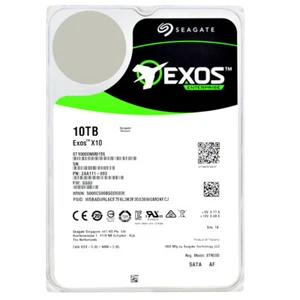 Seagate ST10000NM0156 10TB 7200Rpm 256Mb Cachette SATA III 3,5 " Pouces Exos - Photo 1/5