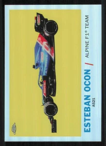2021 Topps Chrome Formula 1 '61 Topps Sports Cars #T61EO Esteban Ocon - Picture 1 of 2