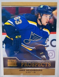 21-22 Skybox Metal Universe Jake Neighbours Premium Prospects - St. Louis Blues - Picture 1 of 2