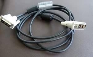 Dell 6 ft DVI-D Male/Male Monitor Graphics Cable (50.7A2A0.041-R) - Picture 1 of 4