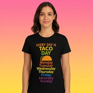 Funny Taco Shirt, Del Taco Tee, Cinco de Mayo shirt, Funny Shirt, Foodie Shirt - Picture 1 of 21