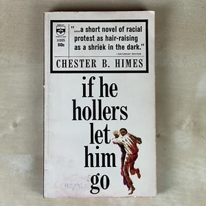 If He Hollers Let Him Go - Chester Himes - 1964 RARE PB 3rd Printing VINTAGE - Picture 1 of 10