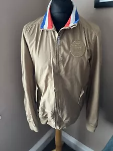 Nike Sportswear Zip Up Jacket Size L Striped Collar French Football Federation - Picture 1 of 8