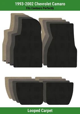 Lloyd Classic Loop Front & Rear Row Carpet Mats for 1993-2002 Chevrolet Camaro  - Image 1 of 4