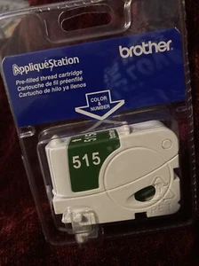 Brother Applique Station Pre-Filled Thread Cartridge Model:TAC515 Green-New - Picture 1 of 3