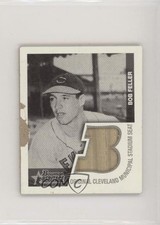 2001 Bowman Heritage 1948 Reprints Relics Bob Feller #BHM-BF HOF
