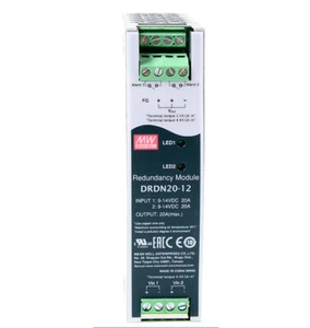 MEANWELL Switching Power Supply DRDN20-12 24 48V 20A DIN Rail Redundancy Module - Picture 1 of 5