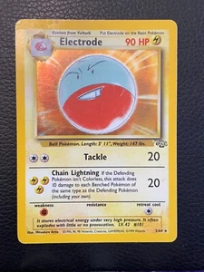 Electrode 2/64 Jungle (Pokemon) Holo Rare - HP - Picture 1 of 2