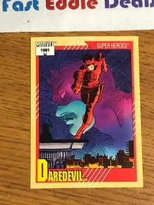 IMPEL MARKETING 1991 MARVEL COMICS SUPERHEROES DAREDEVIL CARD # 2 NEAR MINT - Picture 1 of 2