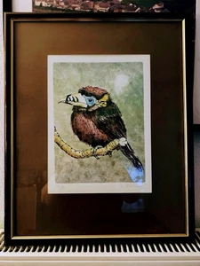 Lithographie  von dem Künstler M Haselhuhn, numeriert, signiert , kleine Auflage - Bild 1 von 7