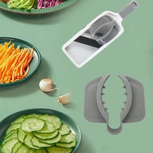 Potato Grater Slicing Finger Protector Food Holder Non Slip Grip Food Slicers - Picture 1 of 5
