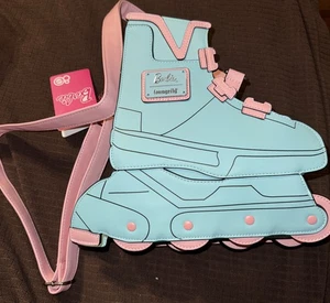 Loungefly Classic Barbie Figure Skate Crossbody Bag - Picture 1 of 5
