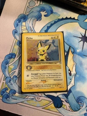 Pichu 12/111 Neo Genesis Pokémon Sammelkarte Holo Rare, 9,6 Mint - Bild 1 von 4