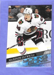 2020-21 UPPER DECK #471 MacKenzie Entwistle YOUNG GUNS ROOKIE Mint+ - Picture 1 of 2