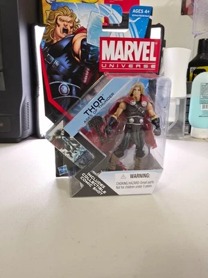 MARVEL UNIVERSE SERIES 4 #001 THOR AGES OF THUNDER 3.75" FIGURE NEW - Image 1 of 4