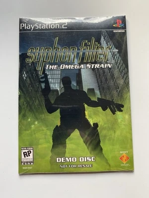 *Sealed* Syphon Filter The Omega Strain PS2 Playstation 2 Demo Disc Foto 1 de 4
