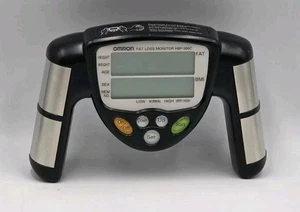 Monitor rastreador de IMC de pérdida de grasa Omron HBF-306C - negro - probado funcionando - Imagen 1 de 12