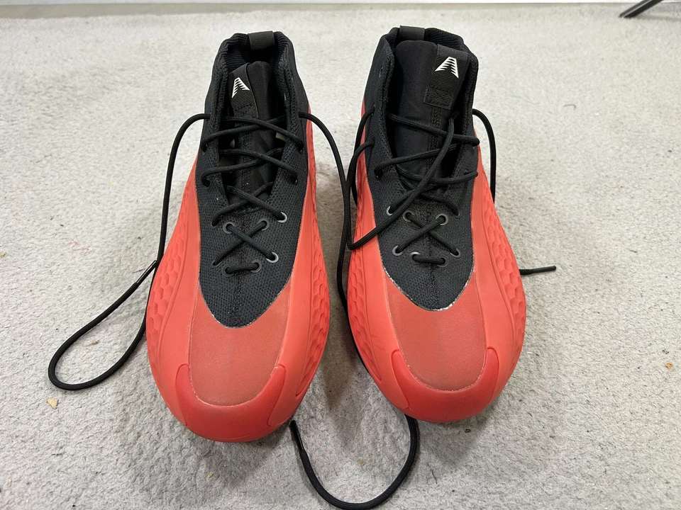 Adidas Anthony Edwards AE 1 Zapatos Para Hombres 12 Negro Rojo Tenis de Baloncesto NBA 2024 Foto 1 de 4