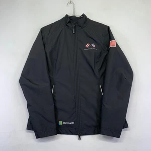 Chaqueta Microsoft North America Cutter & Buck WeatherTec para mujer pequeña empaquetable - Imagen 1 de 14