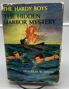 1935 The Hardy Boys The Hidden Harbor Mystery Franklin W. Dixon HBDJ - Picture 1 of 5