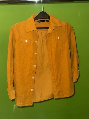 Pana mostaza abotonada Janie & Jack talla 6 niños Foto 1 de 3