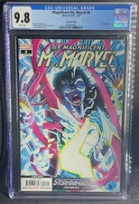 MAGNIFICENT MS MARVEL #8 CGC 9.8 2nd Print Connecting Variant Box18