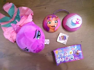 NEW MY LITTLE PONY miraball 4" memory foam plush OPALINE PONY + sticker & ball - Picture 1 of 1