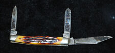 Vintage Camillus New York USA Sword Brand #71 Delrin Stockman Knife 3 in.