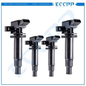 4pcs Ignition Coil for Toyota Corolla Celica Chevy Prizm Pontiac Vibe 1.8L UF247 - Picture 1 of 6