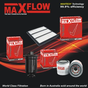 Air Fuel Oil Filter Service Kit FitsMitsubishi Triton MJ 4WD Petrol V6 3.0L 6G72 - Foto 1 di 1