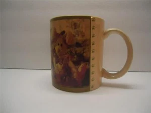 1995 BOYDS COLLECTION Bear & Friends Kaffee/TEE Becher Tasse "GARTEN" Gr8 GESCHENK RAR - Bild 1 von 1