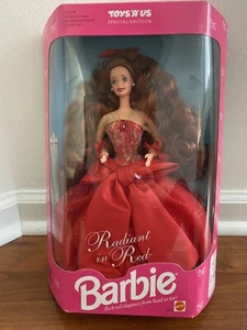 Mattel 1992 Toys R Us Special Edition Radiant In Red Barbie #1276 Doll Red Hair - Bild 1 von 2