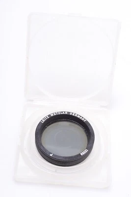✅ LEICA R POLARIZER P-CIR. POLARIZING FILTER 35MM, 50MM ELMARIT 44MM 13358 READ* - Image 1 of 3