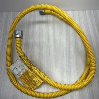 BrassCraft CSSD64TE-60 5 英尺 60 英寸 Procoat 燃气灶 烤箱 Flex Line 3/4 1/2 — 第 1/4 张图片