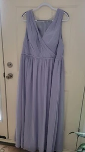 Azazie Jessa NWT Dusty Lavender size 20 dress - Picture 1 of 16