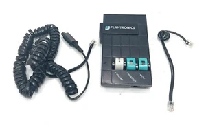 Plantronics M10 Audioprozessor Verstärker für Headsets der H-Serie mit Kabeln - Bild 1 von 3