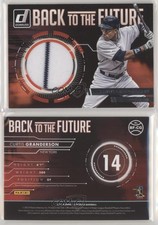 2016 Panini Donruss Back to the Future Materials Curtis Granderson #BF-CG
