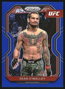2021 Panini Prizm UFC Prizms Blue #61 Sean O'Malley /199