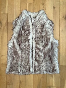 $148 BCBGeneration Faux Fur Vest Size S - New Without Tag - Picture 1 of 5