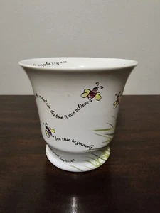 Sammlerstück Mary Kay Believe And Achieve Kaffeetasse Becher Schmetterlinge Pastellfarben - Bild 1 von 12