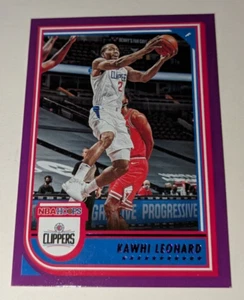 Kawhi Leonard 2022-23 Panini NBA Hoops Purple Parallel # 178 LA Clippers Card - Bild 1 von 2