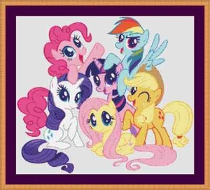 My Little Pony Cross Stitch Kit - Picture 1 of 2