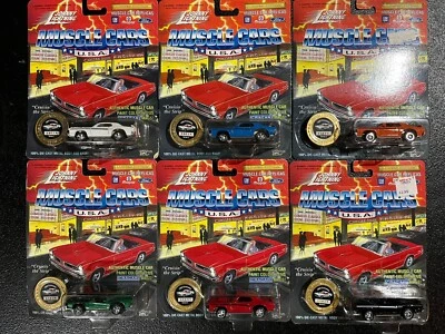 Johnny Lightning Muscle Cars 1969 Eliminator Series 1-6 New in Box - Image 1 of 4